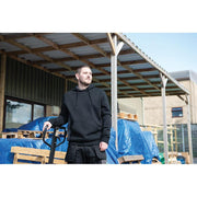 Tough Grit 2-Tone Hoodie Black / Charcoal XL Tough Grit - Dynamic Drive