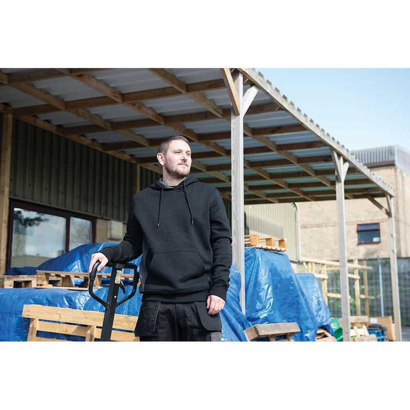 Tough Grit 2-Tone Hoodie Black / Charcoal XL Tough Grit - Dynamic Drive