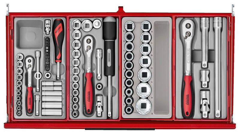 Teng Tools 26" PRO35™ tool chest tool kit 137 pieces red Town Tools - Dynamic Drive