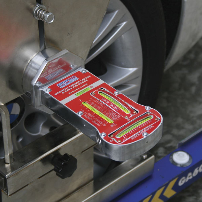 Sealey Magnetic Camber Castor & Kingpin Gauge GA450 Sealey - Dynamic Drive