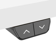 Dellonda Single Motor Adjustable-Height Electric Sit/Stand Desk - White Desktop Dellonda - Dynamic Drive