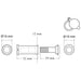Yale Locks P9401B Door Viewer Brass Finish Yale Locks - Dynamic Drive