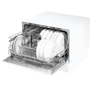 Baridi Tabletop Dishwasher 6 Place Settings 6.5L Capacity - White DH83 Baridi - Dynamic Drive