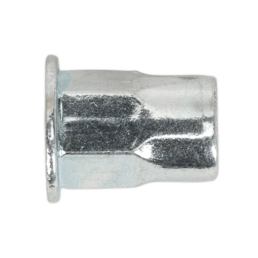Sealey Threaded Insert (Rivet Nut) M8 Half Hex Pack of 50 TIHHM8 Sealey - Dynamic Drive