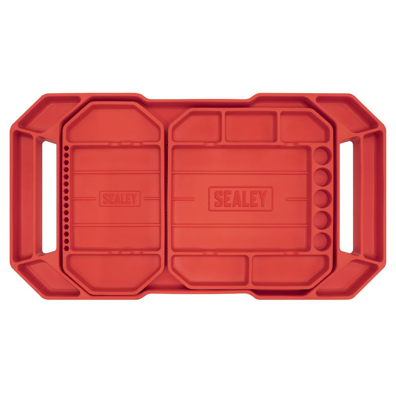 Sealey Flexible Tool Trays Non-Slip Pack of 3 APNST4 Sealey - Dynamic Drive