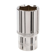Silverline Deep Socket 1/2" Drive 6pt Metric 30mm Silverline - Dynamic Drive