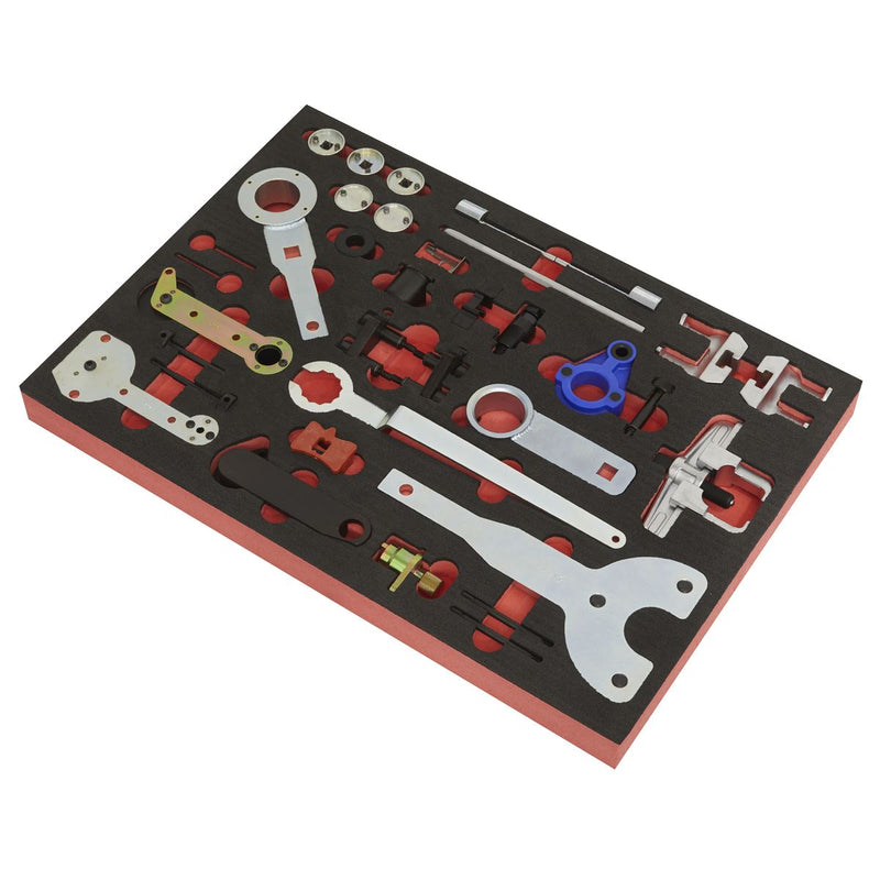 Sealey Diesel & Petrol Master Timing Tool Kit 59pc VAG Belt/Chain Drive Sealey - Dynamic Drive