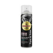 Simoniz Back to Black Bumper Trim Shine Car Cleaning Plastic Restorer 500ml Simoniz - Dynamic Drive