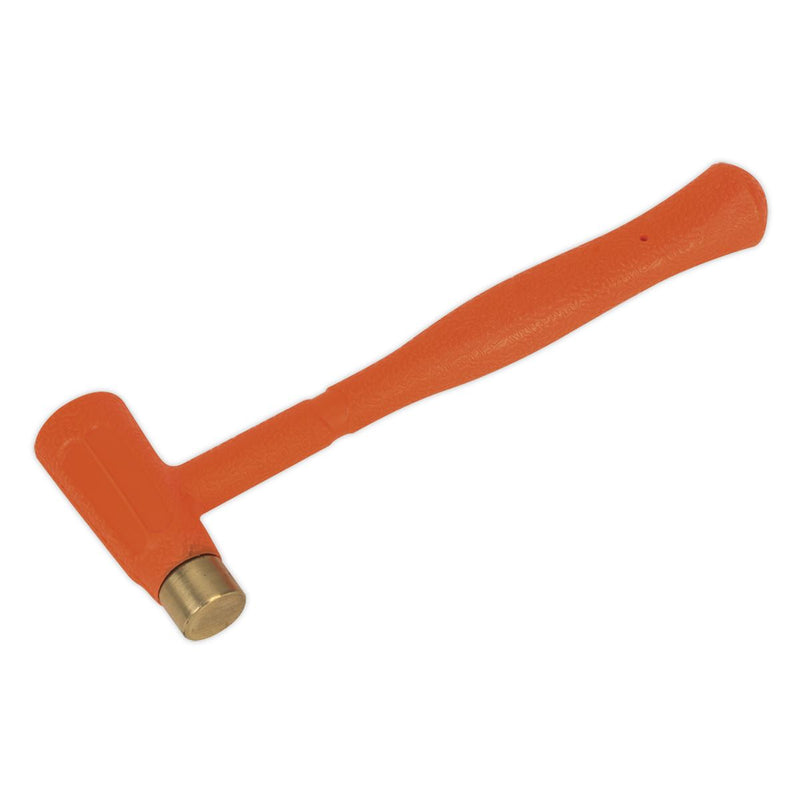 Sealey Brass Faced Dead Blow Hammer 12oz BFH12 Sealey - Dynamic Drive