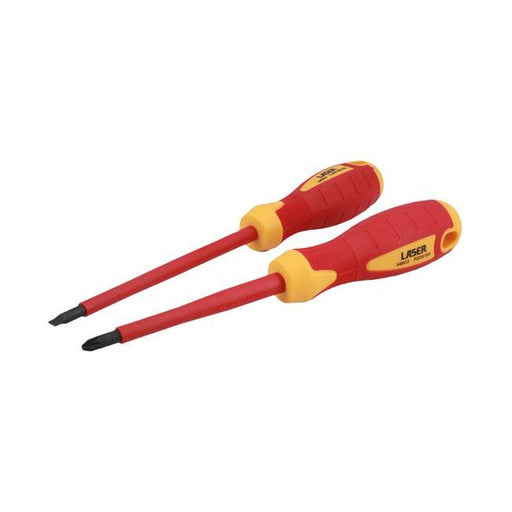 Laser VDE Insulated Screwdriver Set 2pc 8388 Laser - Dynamic Drive