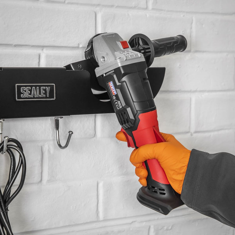 Sealey Angle Grinder Storage Rack 2-Bay AGSR2 Sealey - Dynamic Drive