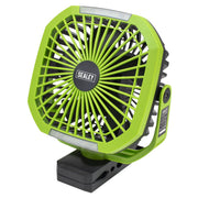 Sealey 4-Speed Portable Clip Fan with Worklight 8" SCF8WL Sealey - Dynamic Drive