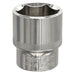 Sealey WallDrive Socket 27mm 1/2"Sq Drive Fully Polished SP1227 Sealey - Dynamic Drive