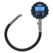 Sealey Digital Tyre Pressure Gauge with Push-On Connector TST002 Sealey - Dynamic Drive