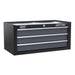 Sealey Mid-Box 3 Drawer with Ball-Bearing Slides Black/Grey AP3503TB Sealey - Dynamic Drive