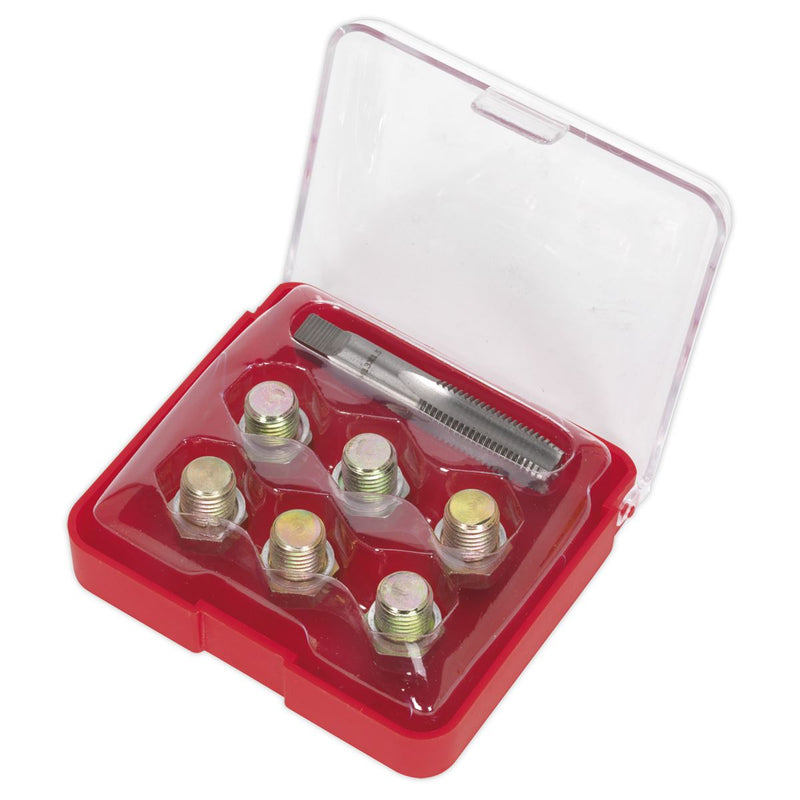 Sealey Oil Drain Plug Thread Repair Set M13 VS613 Sealey - Dynamic Drive