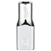 Milwaukee 1/4 Drive Socket Metric Standard 5mm 4932478312 Milwaukee - Dynamic Drive