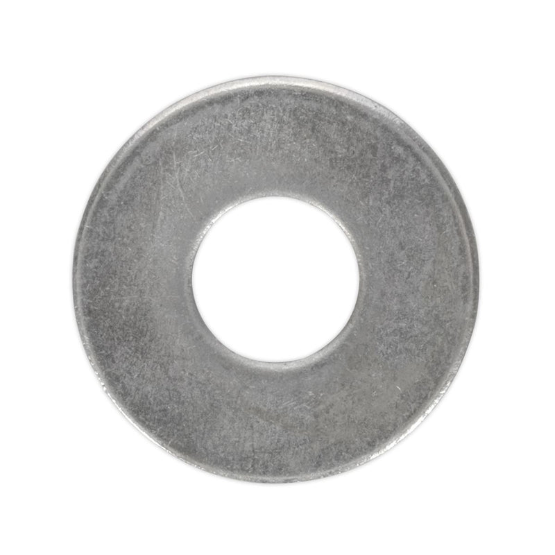 Sealey Flat Washer M8 x 21mm Form C BS 4320 Pack of 100 FWC821 Sealey  - Dynamic Drive