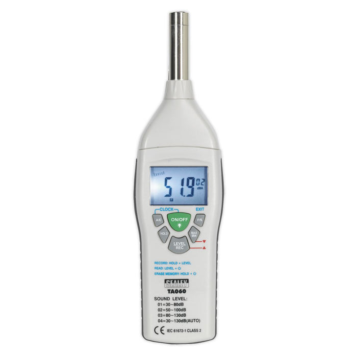 Sealey Sound Level Meter TA060 Sealey - Dynamic Drive