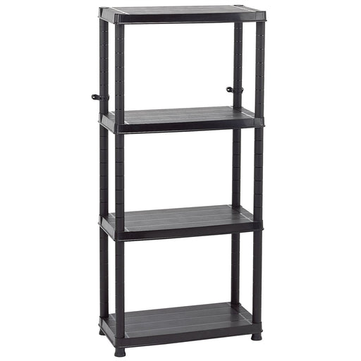 Draper 4 Tier Plastic Shelving Unit 23230 Draper - Dynamic Drive