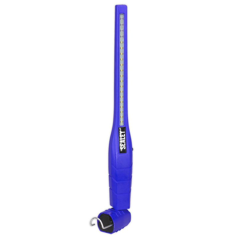 Sealey Rechargeable 360 Slim Inspection Light 8W & 1W SMD LED& UV Light Black Li Sealey - Dynamic Drive