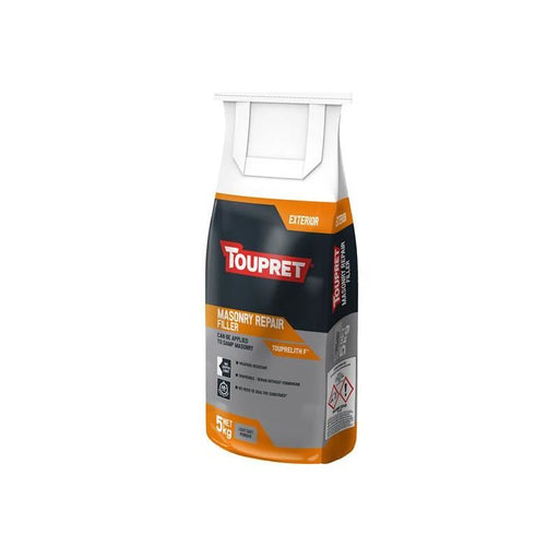 Toupret Exterior Masonry Repair Filler 5kg Toupret - Dynamic Drive