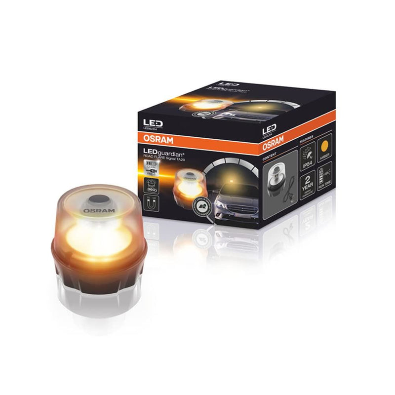 Osram LEDguardian ROAD FLARE Signal TA20, LEDSL104, rechargeable magnetic LED wa Osram - Dynamic Drive