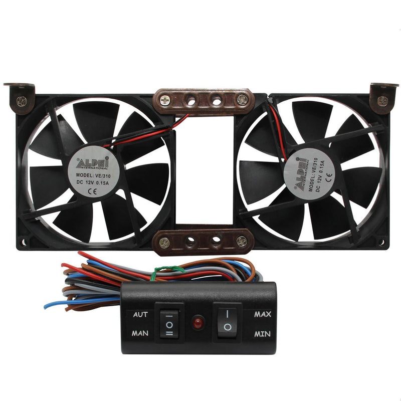 MCR Double Fridge Fan for RV Refrigeration Nova - Dynamic Drive
