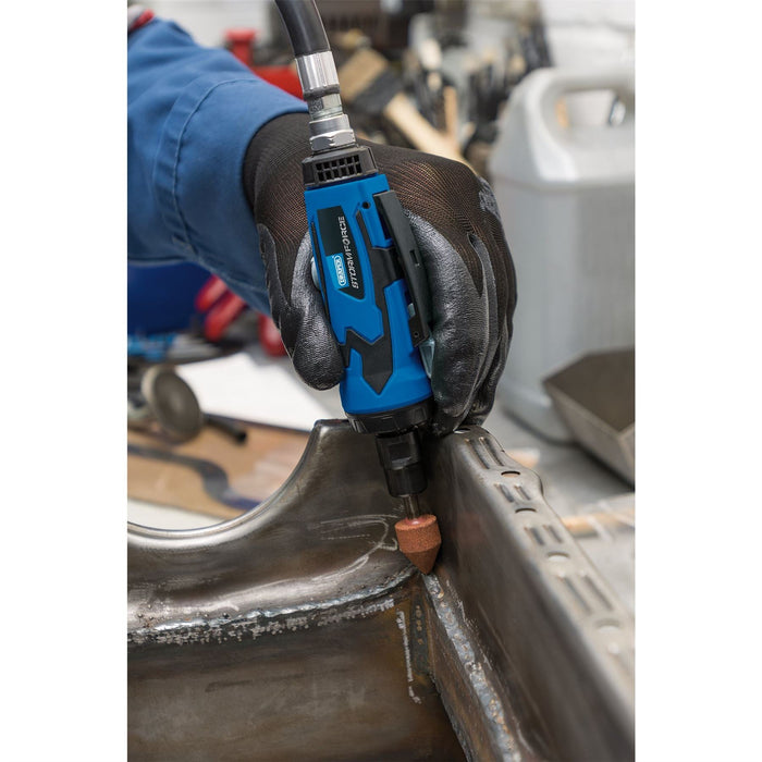 Draper Storm Force Composite Straight Mini Air Die Grinder, 6mm Draper - Dynamic Drive