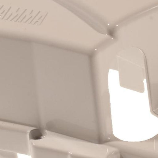 Fiamma F80s Left Hand Outer End Cap White (98673-199) Fiamma - Dynamic Drive