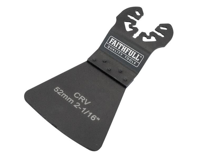 Faithfull Multi-Functional Tool Flexible CrV Scraper 52mm Faithfull - Dynamic Drive