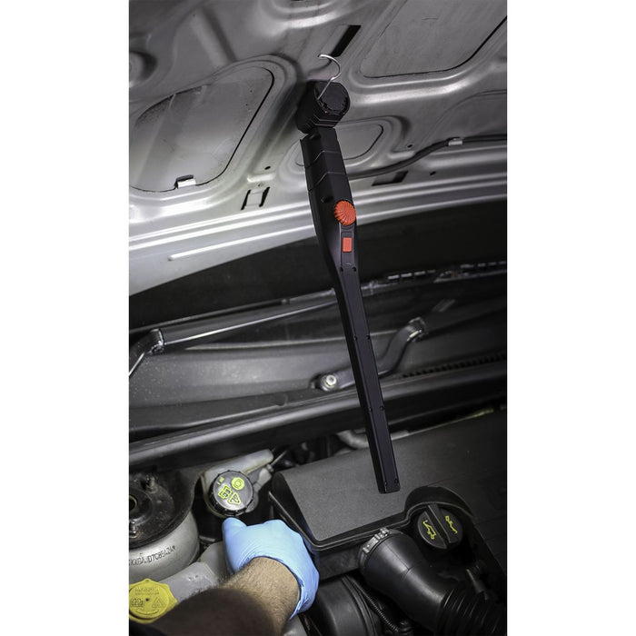Sealey LED3604 Rechargeable 360° Slim Inspection Lamp 16 SMD LED + 1W LED Black Sealey  - Dynamic Drive
