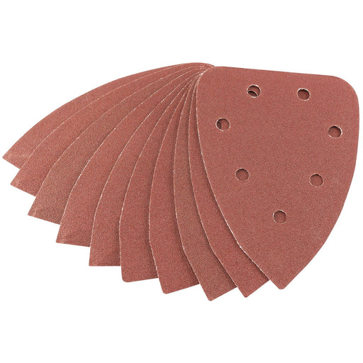 Draper Aluminium Oxide Sanding Sheets, 141 x 141 x 98mm, 120 Grit 92331 Draper - Dynamic Drive