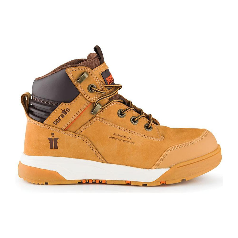 Scruffs Women's Switchback Safety Boots Tan Size 3 / 36 Scruffs - Dynamic Drive