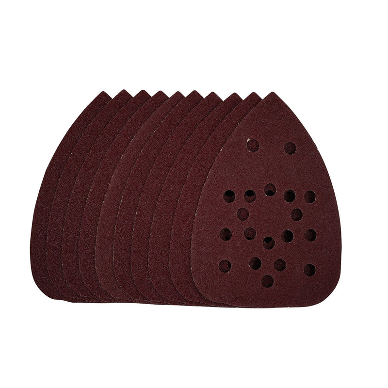 Draper Detail Sanding Sheets with Hook and Loop, 140mm, 80 Grit, SSD3 (Pack of 1 Draper - Dynamic Drive