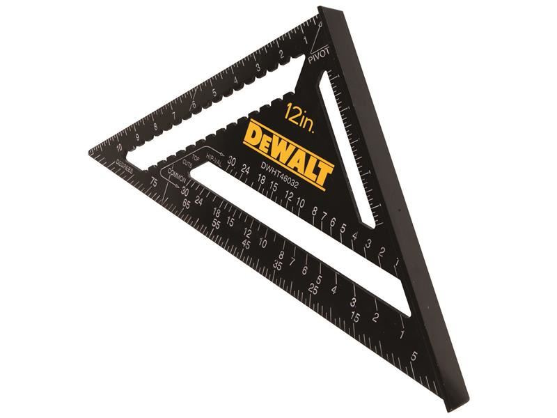 Dewalt Rafter Layout Square 12in Dewalt - Dynamic Drive