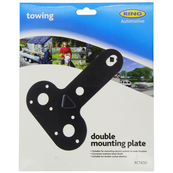 Ring Automotive RCT650 Double Mounting Plate Ring Automotive - Dynamic Drive