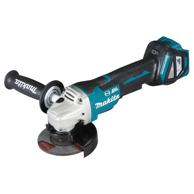 Makita DGA467Z Brushless LXT Paddle Switch Angle Grinder 115mm 18V Bare Unit Makita - Dynamic Drive
