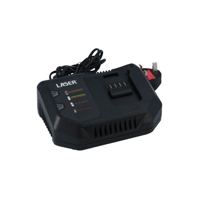 Laser Battery Charger 230V Mains 4 amp with UK Plug 8008 Laser - Dynamic Drive