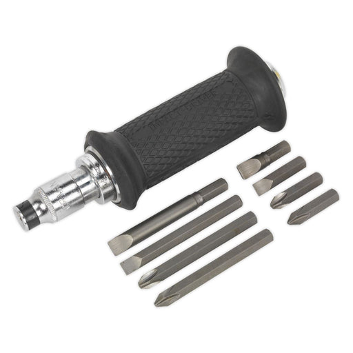 Sealey Impact Driver Set 10pc Protection Grip S0855 Siegen by Sealey - Dynamic Drive