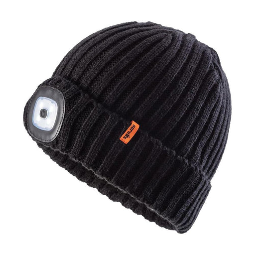 Scruffs LED Knitted Beanie Black One Size Scruffs - Dynamic Drive