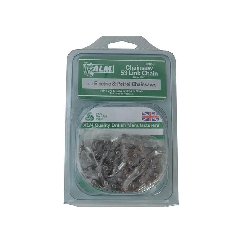 Alm Manufacturing CH053 Chainsaw Chain 3/8in x 53 Links 1.3mm - Fits 35cm Bars ALM Manufacturing - Dynamic Drive