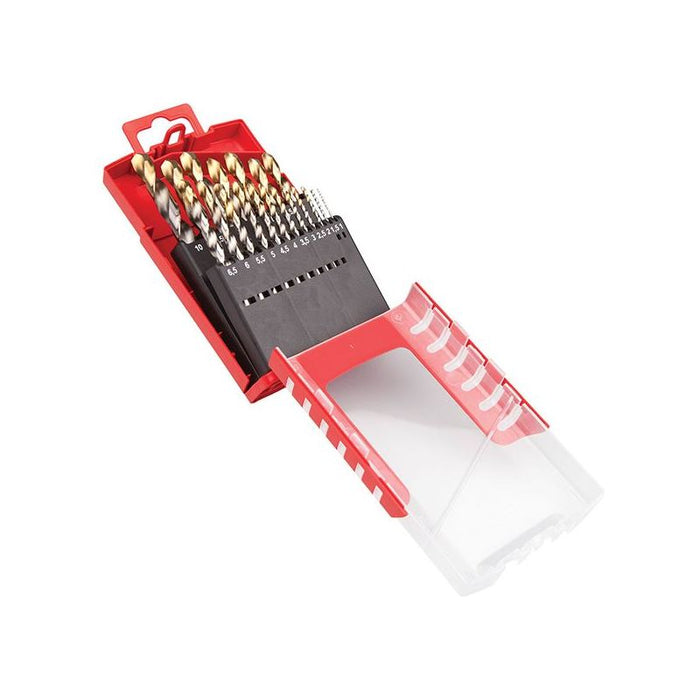Dormer A095 Compact Set HSS TiN Drill Set of 19 1.0-10 x 0.5mm Dormer - Dynamic Drive