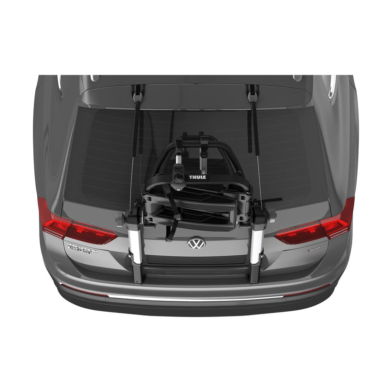 Thule Out Way Platform two-bike platform trunk bike rack black/aluminium Boot Bike Rack Thule - Dynamic Drive