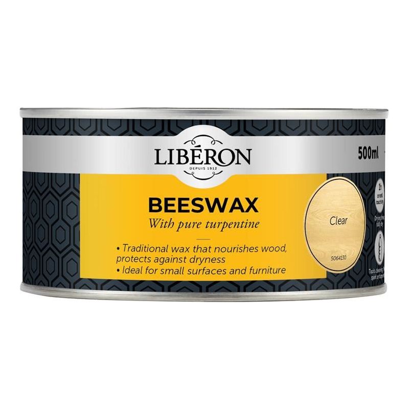 Liberon Beeswax Paste Clear 500ml Liberon - Dynamic Drive