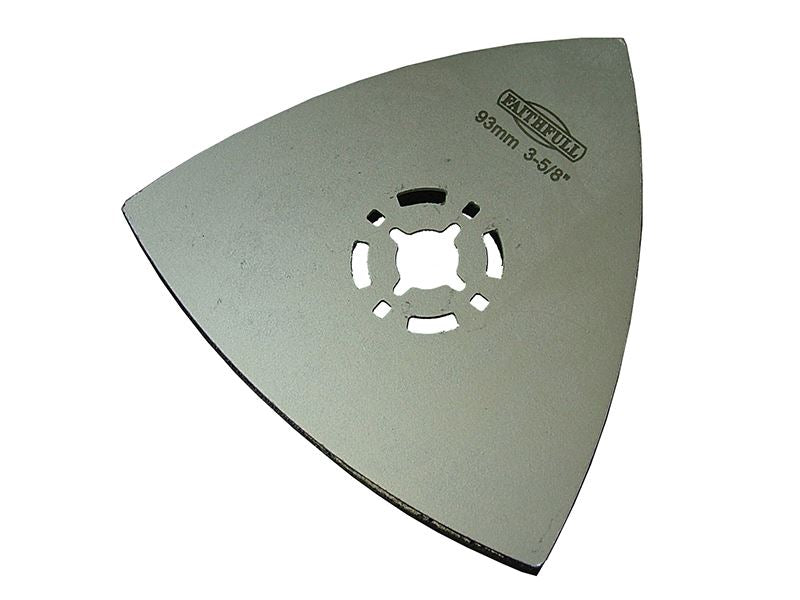 Faithfull Delta Hook & Loop Sanding Pad Triangular 93mm Faithfull - Dynamic Drive