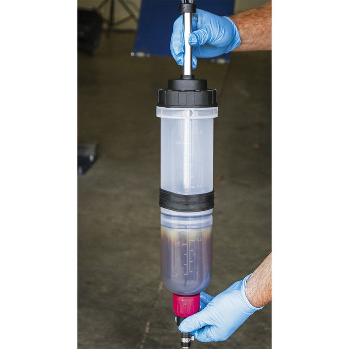 Sealey Oil Inspection Syringe 1.5L VS405 Sealey - Dynamic Drive