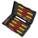 Sealey Interchangable Screwdriver Set VDE 1000V AC 1500V DC Hybrid 13pc Kit Torx Sealey  - Dynamic Drive