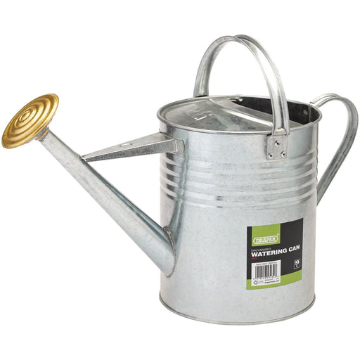 Draper Galvanised Watering Can, 9L 53234 Draper - Dynamic Drive