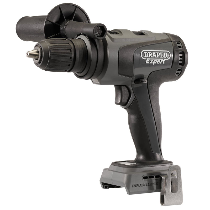 Draper XP20 20V Brushless Combi Drill, 135Nm (Sold Bare) 55919 Draper - Dynamic Drive